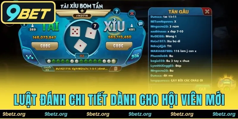 Luật đánh chi tiết dành cho hội viên mới