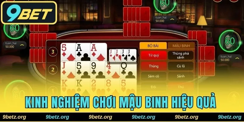 Mẹo chơi game hiệu quả từ 9bet có thể áp dụng 